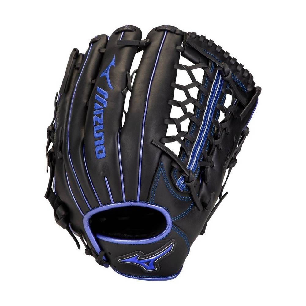 Mizuno Men's MVP Prime SE Outfield Baseball Glove 12.75" Black/Royal (312843-ITV)